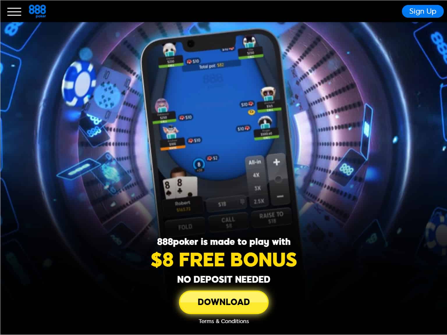 888 Poker screenshot